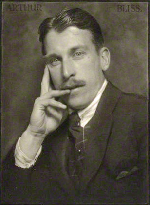 Arthur Bliss c. 1922 (photograph by Herbert Lambert)