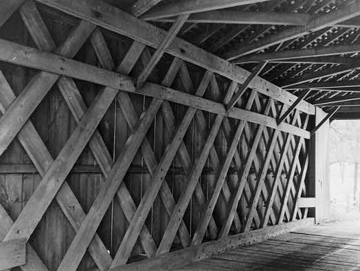 File:Ashland Covered Bridge, Lattice-Work, Red Clay Creek-Barley Mill Road, Ashland (New Castle County, Delaware).jpg