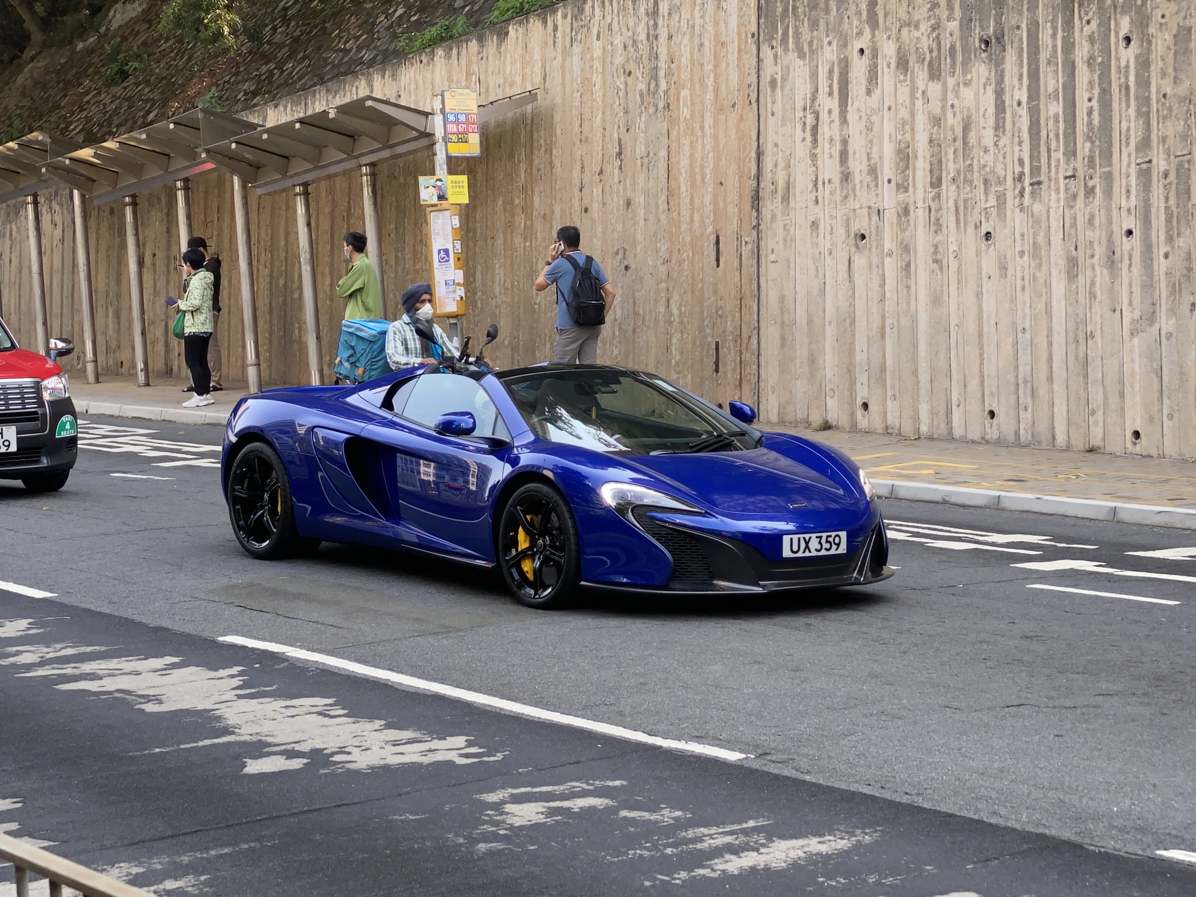 Ford gt 2017 Supercar Blue зад