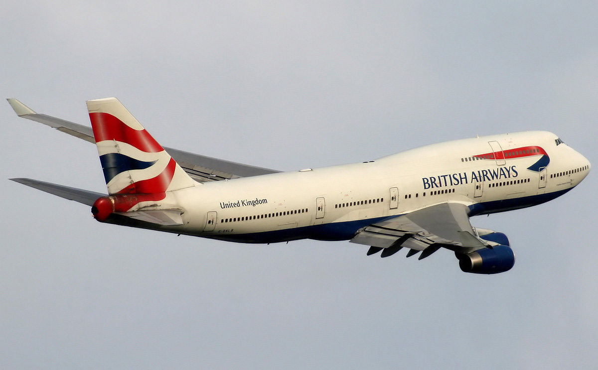 File British Airways Boeing 747 400 Spijkers Jpg Wikimedia