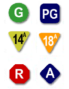 The icons for the currently used rating system. Canadianratings.png