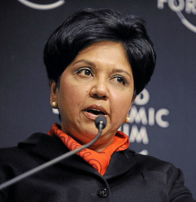 ndra Nooyi, Former CEO of PepsiCo