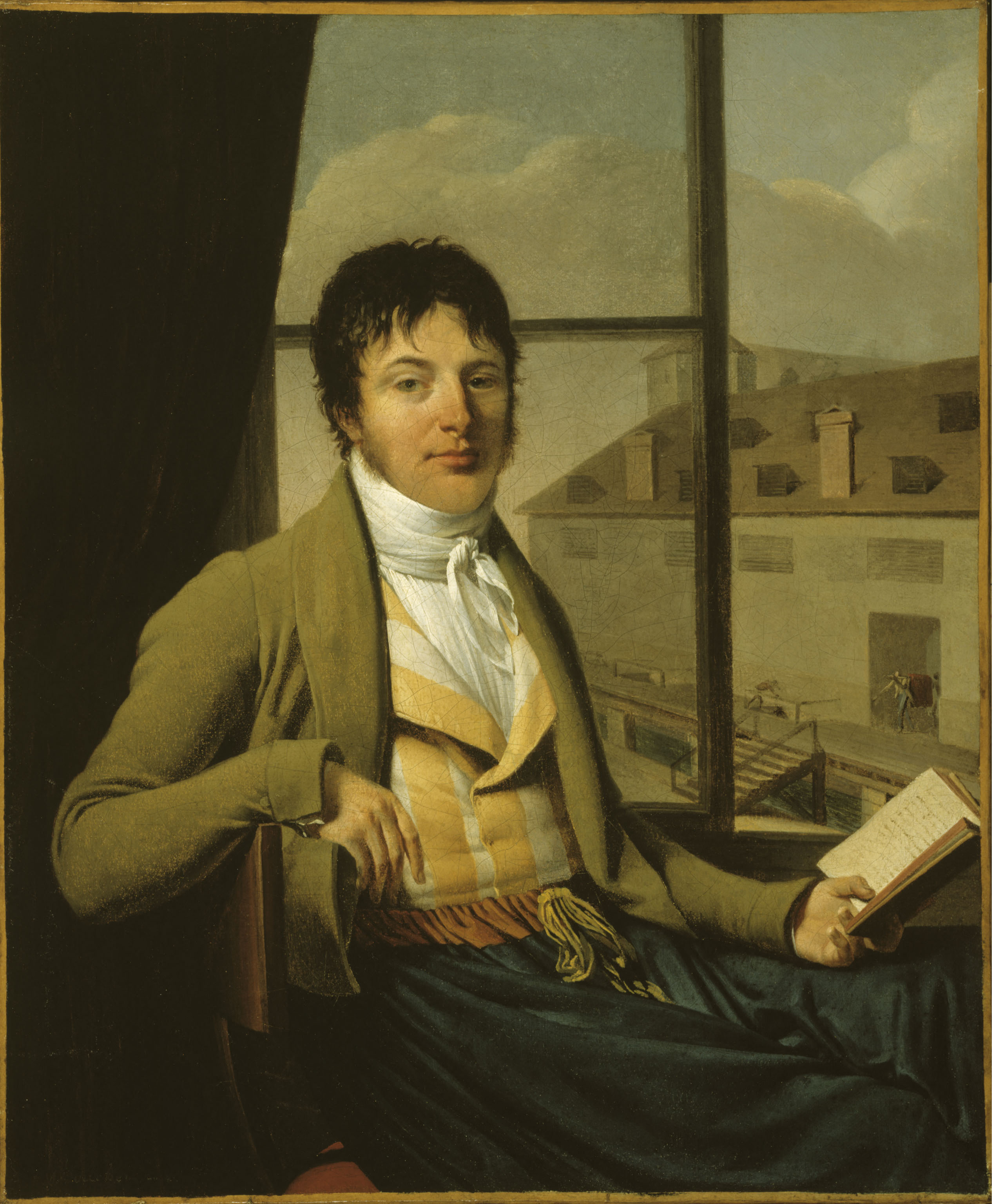 Portrait by [[Louis-André-Gabriel Bouchet]] (1801)
