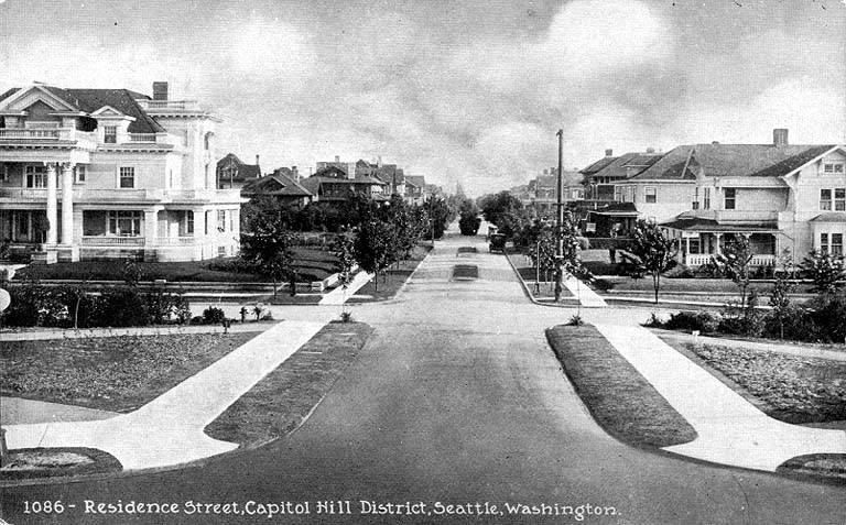 File:Residential street on Capitol Hill, ca 1917 (SEATTLE 1978).jpg