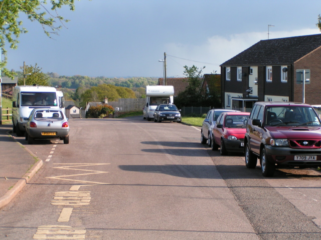 File:Road outside Silverton Primary School - geograph.org.uk - 1276954.jpg