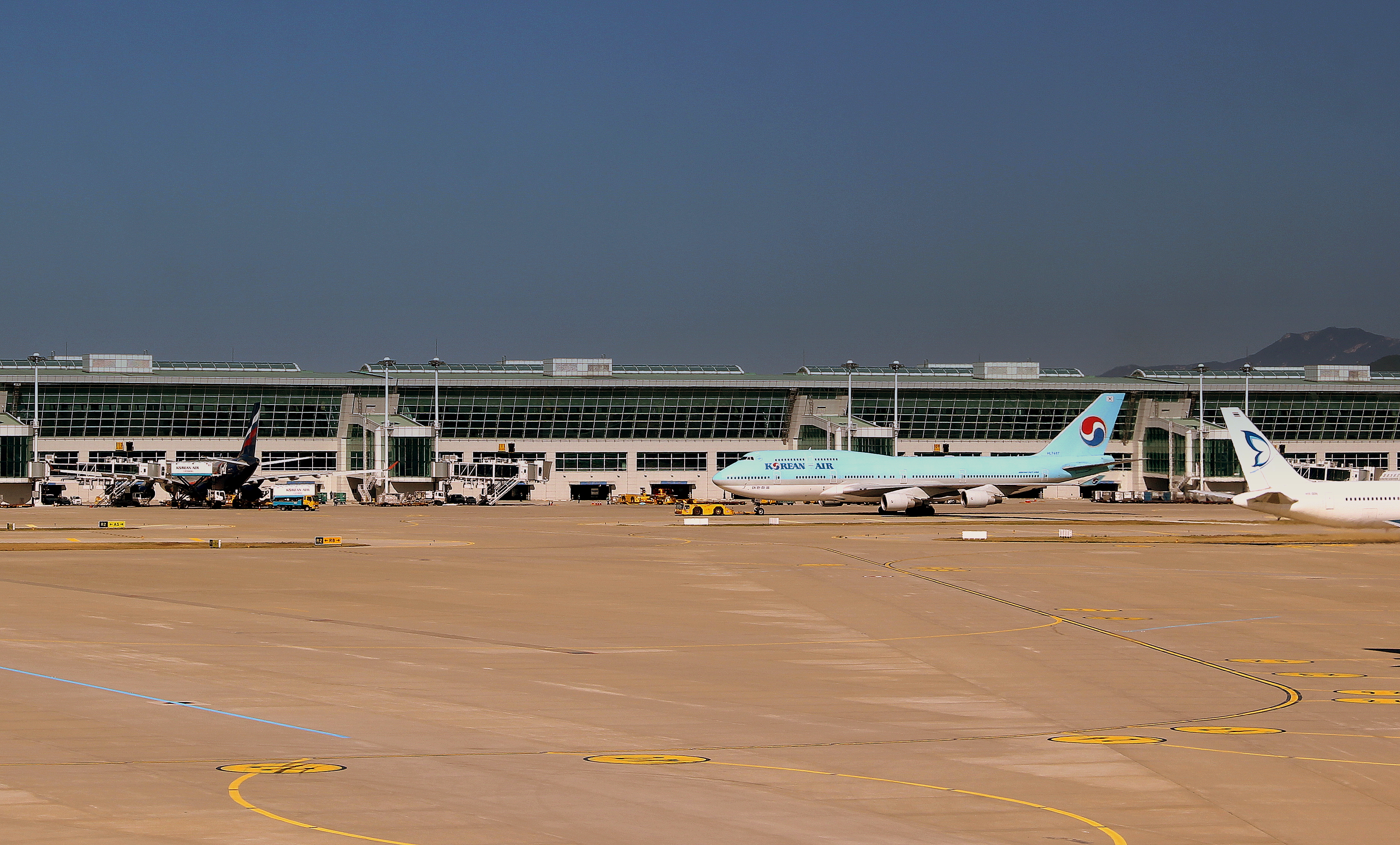 South airport. Аэропорт Инчхон.