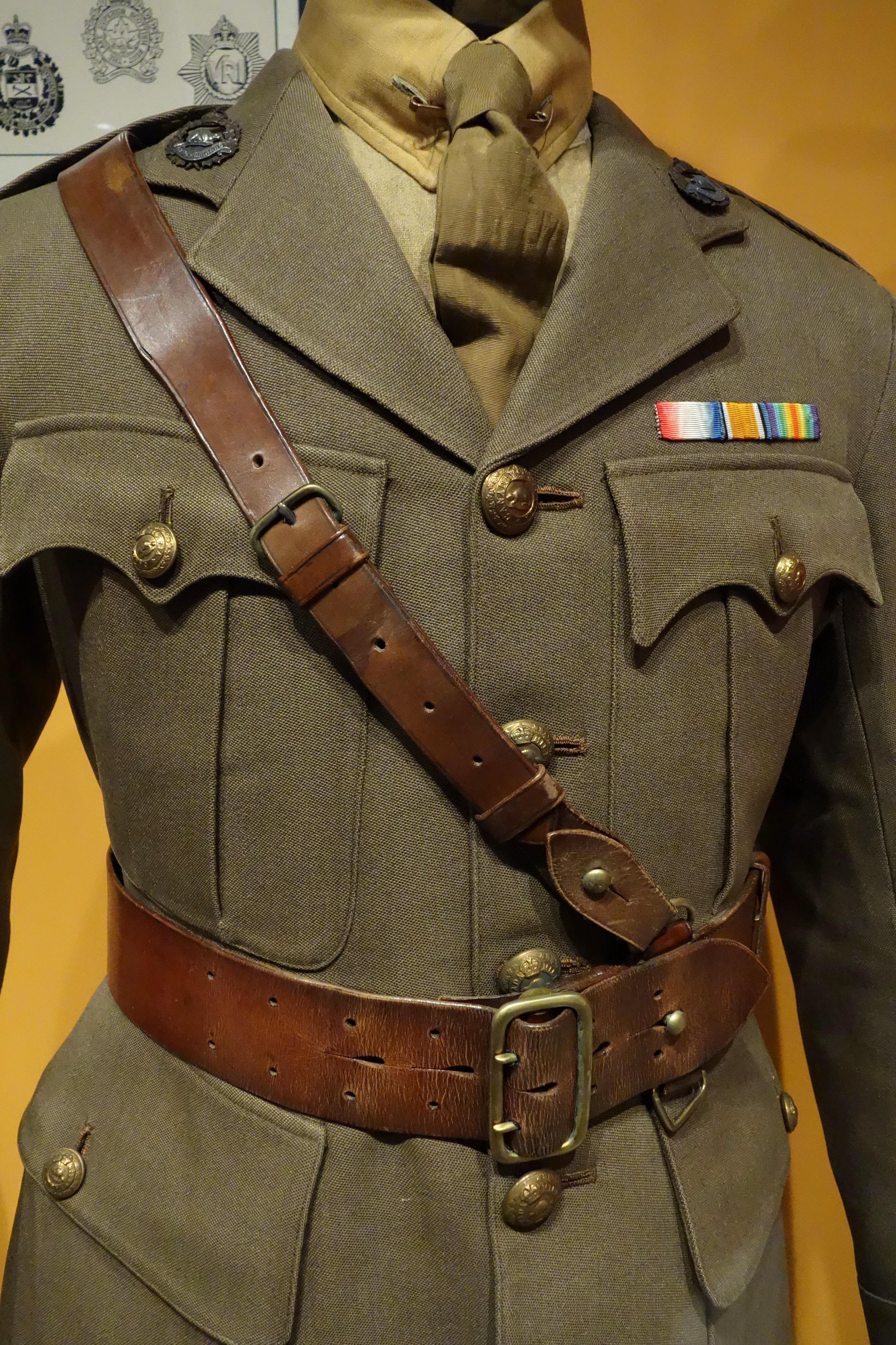 RCMP Museum - The Cavalry's Lances, Two crossed Lances with…