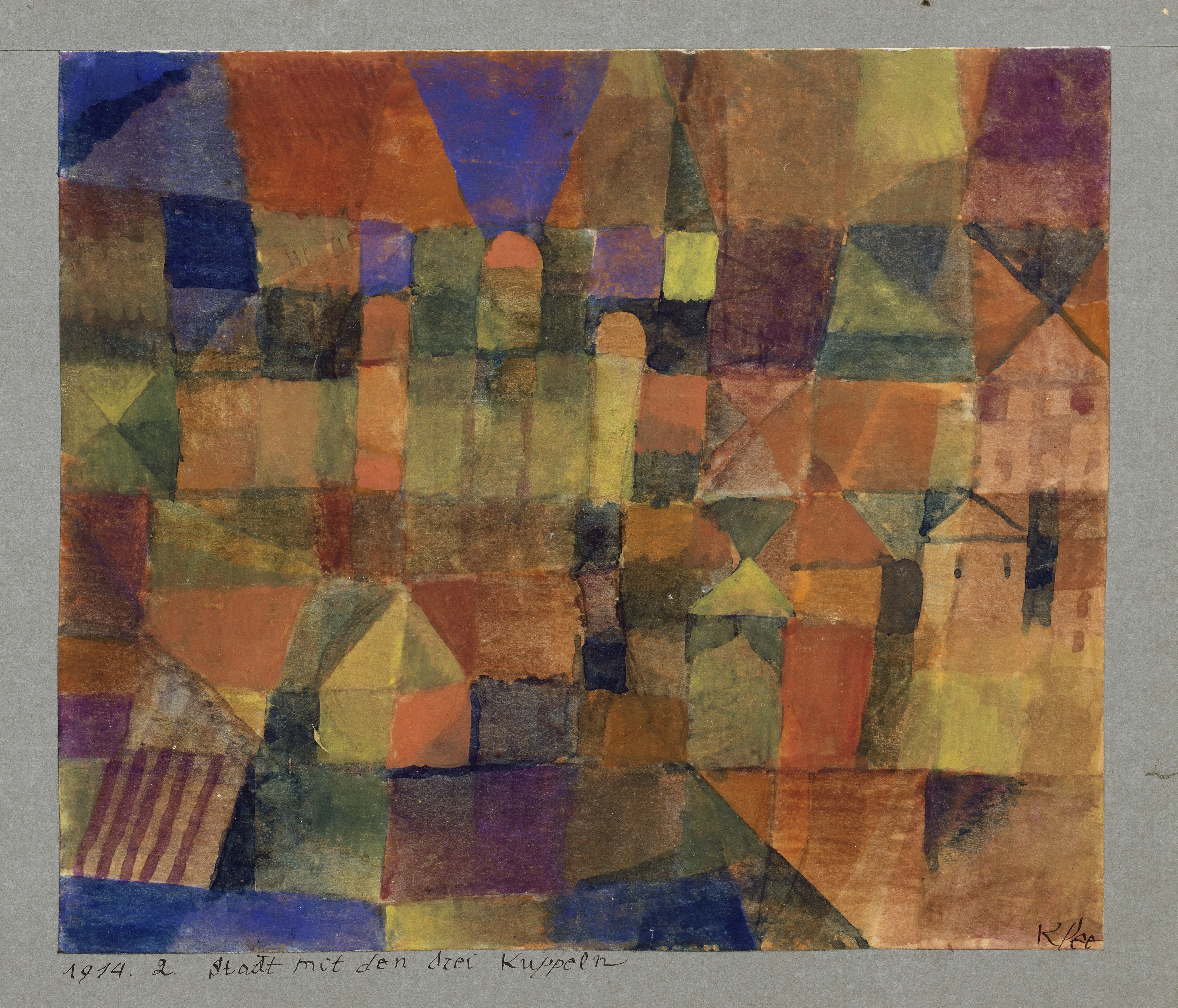 File:Stadt mit den drei Kuppeln, Paul Klee (1914).jpg - Wikimedia