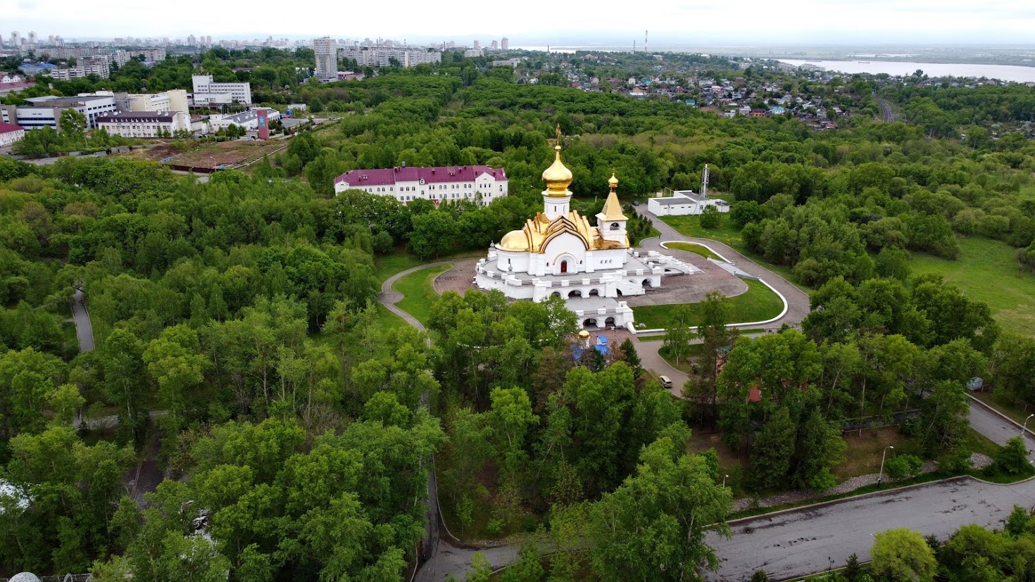 Храм Саровского Хабаровск