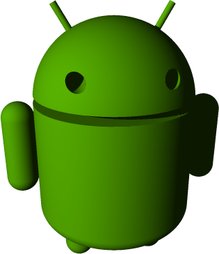 android 3d logo png