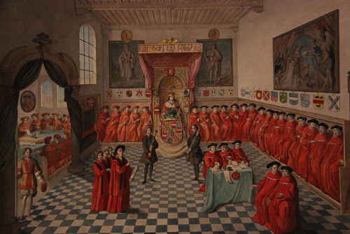 Archduke Philip opening a session (1504) of the Great Council of Mechelen