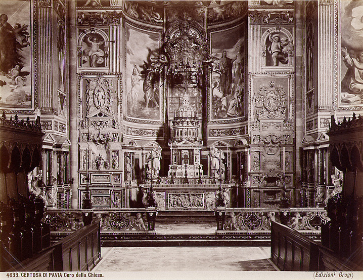 File:Brogi, Giacomo (1822-1881) - n. 4633 - Certosa di Pavia - Coro della chiesa.jpg