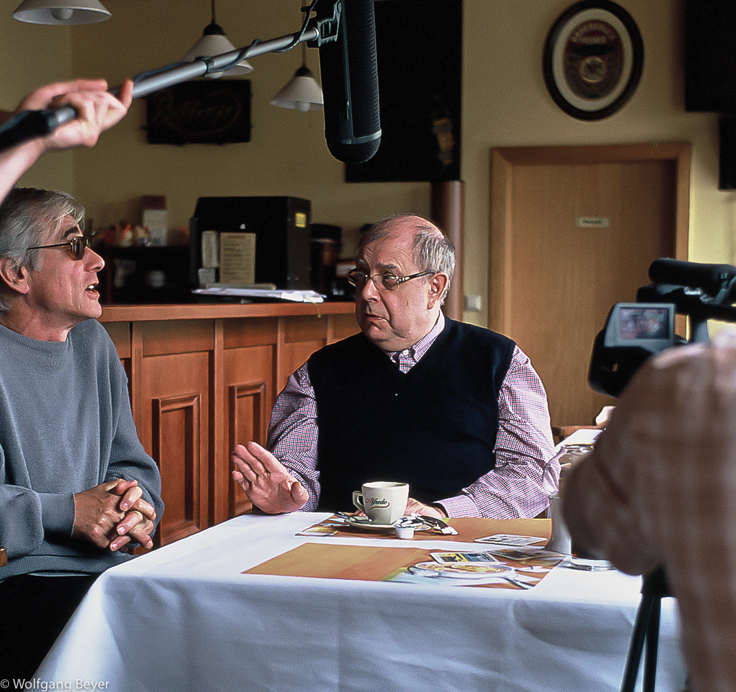 Christian Pulz (Mitte) und Eduard Stapel, 2011