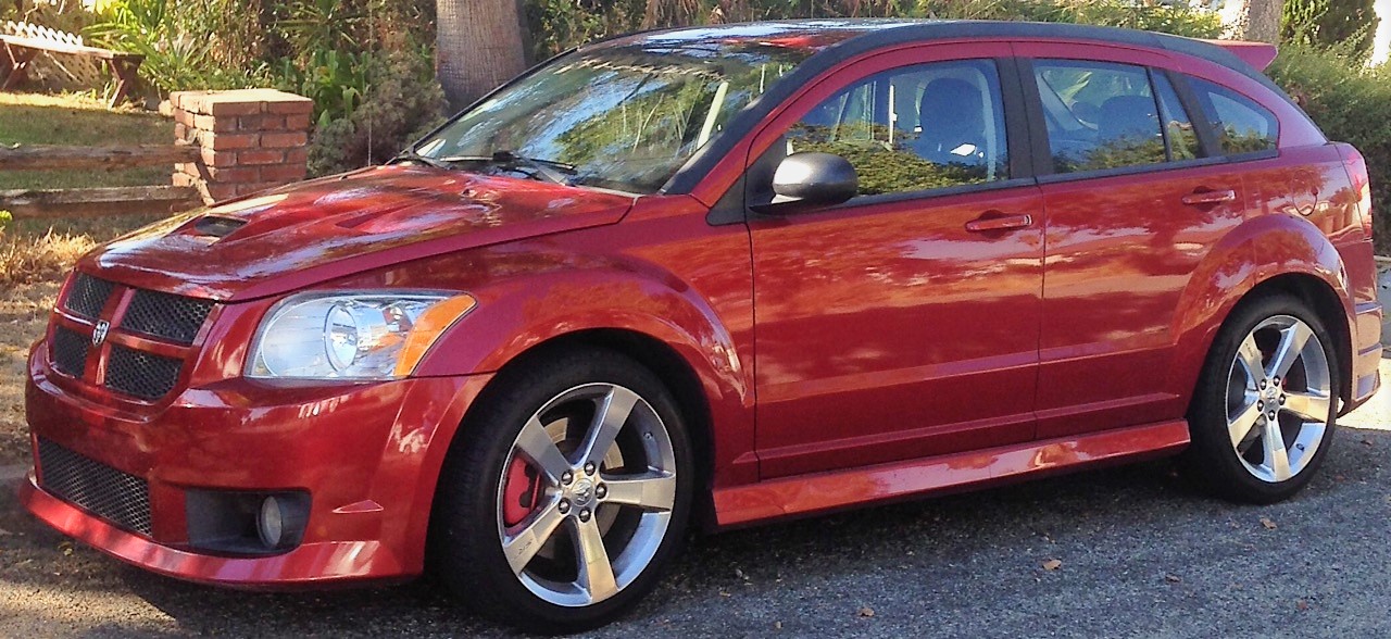 red dodge caliber srt 4