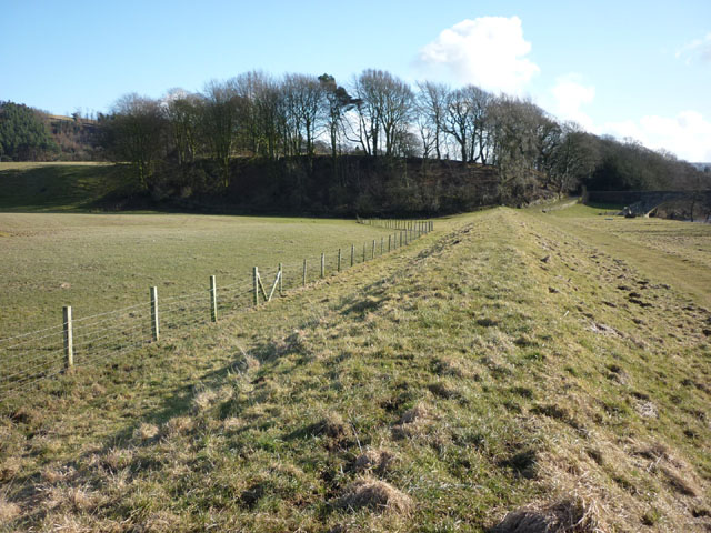 File:Embankment and footpath, River Lune near Hornby - geograph.org.uk - 1731816.jpg