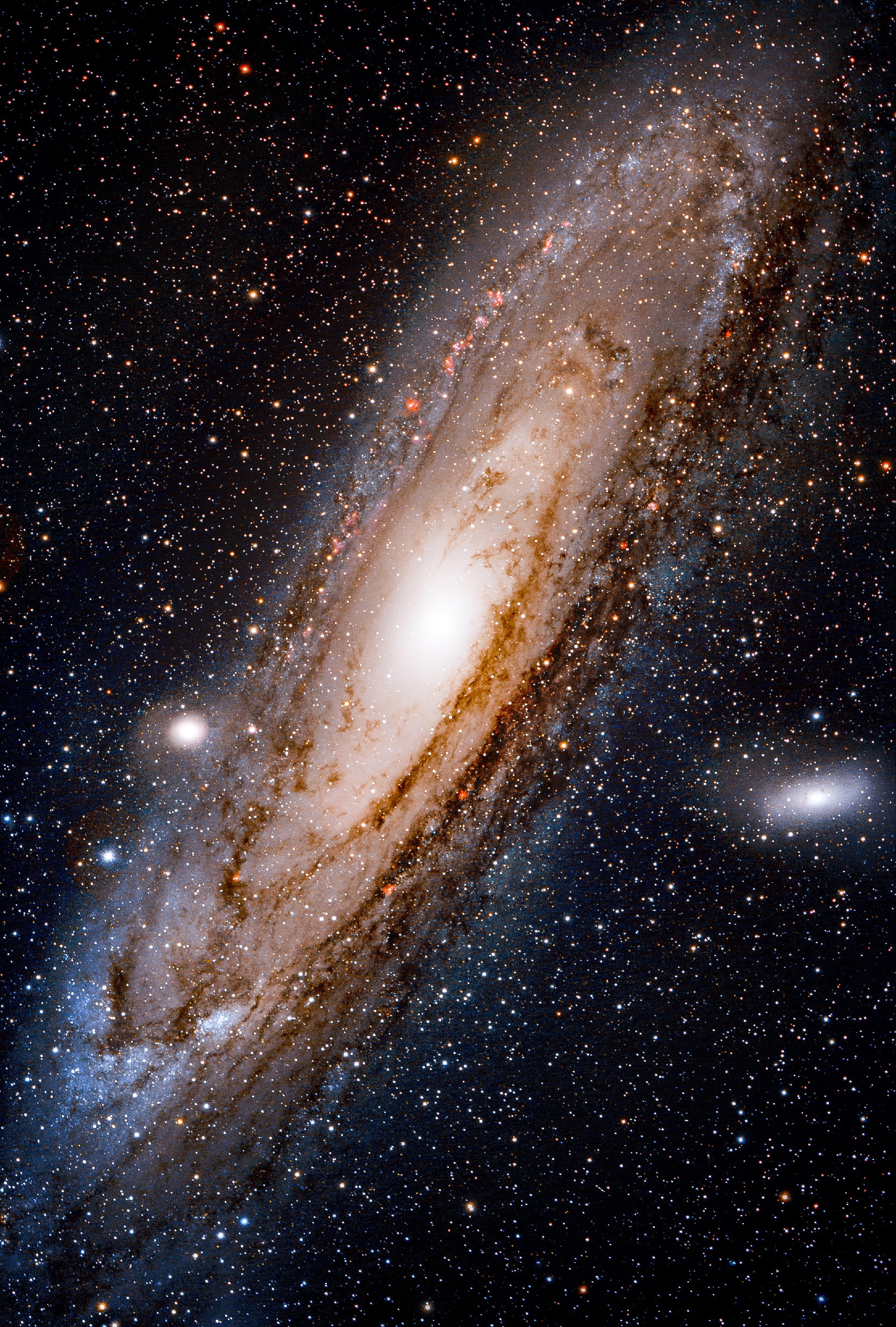 andromeda galaxy spitzer space telescope