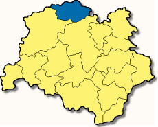 Poziția Hilgertshausen-Tandern pe harta districtului Dachau