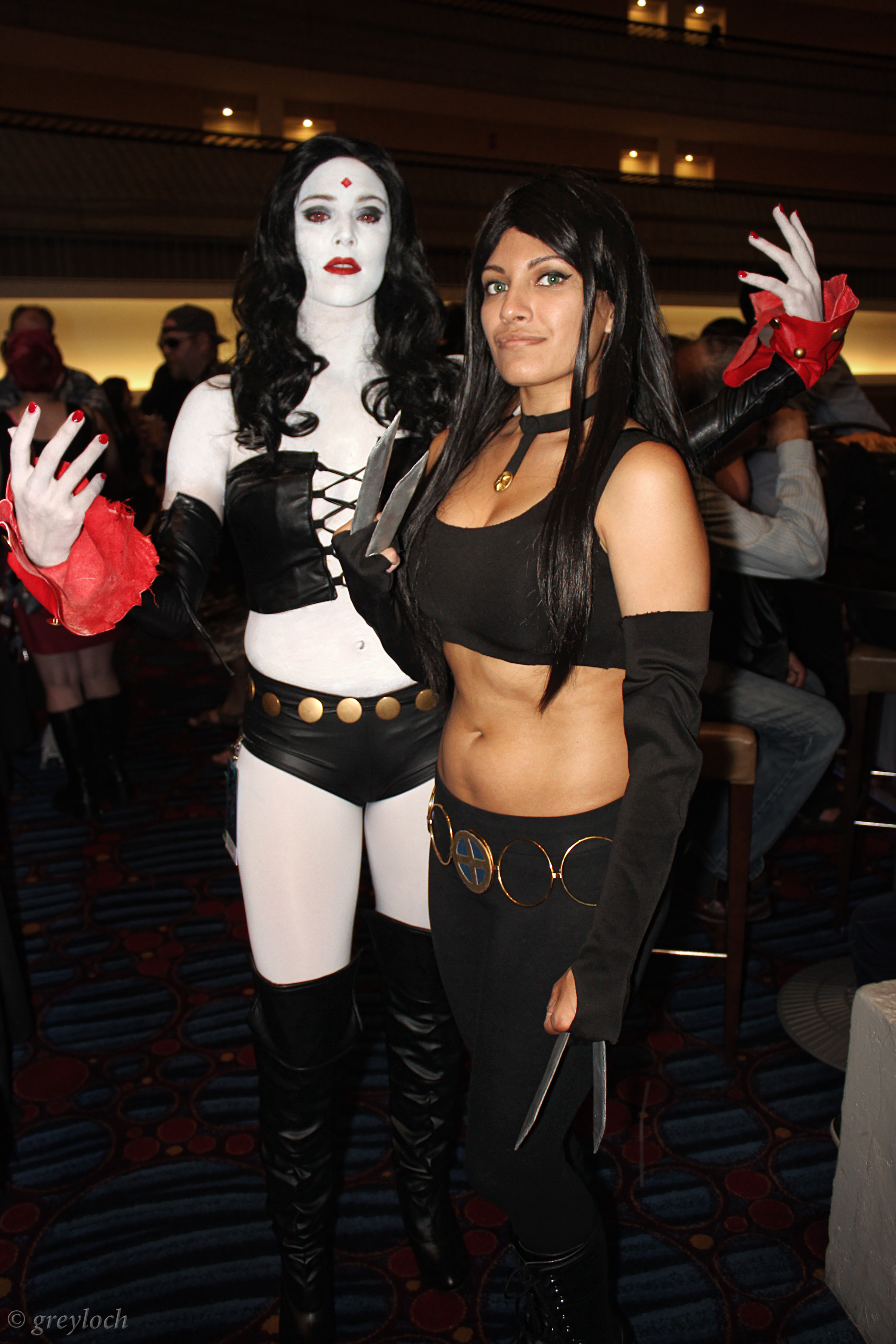 Miss Sinister and X-23 (10934180734).jpg. 