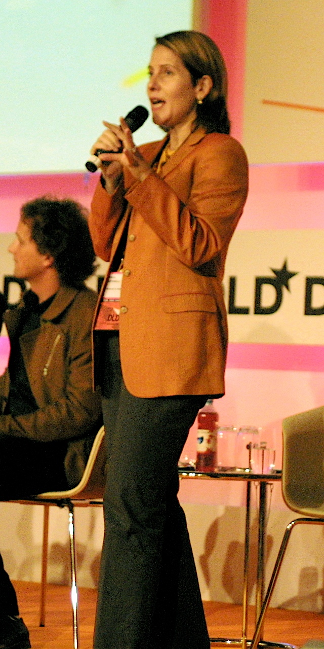 Antonelli at the Digital Life and Design Conference, Munich, 2008