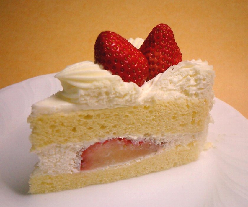 Sweet foods, such as this [[strawberry