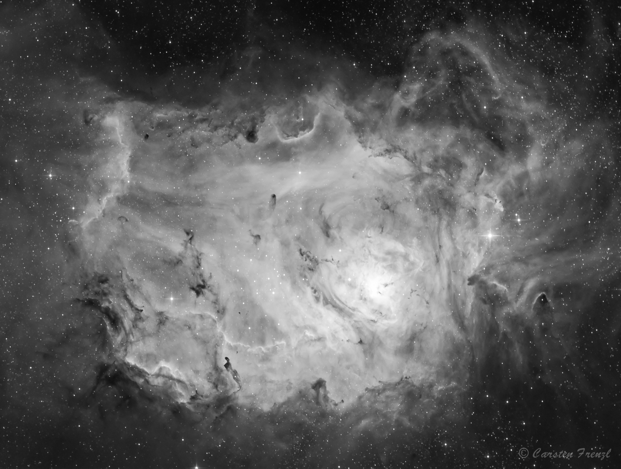 Nebula 7. Туманность Лагуна. Lagoon Nebula.