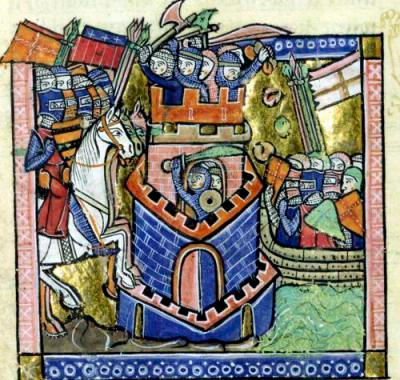 File:Tyre being blockaded by the Venetian fleet and besieged by Crusader knighthood.PNG