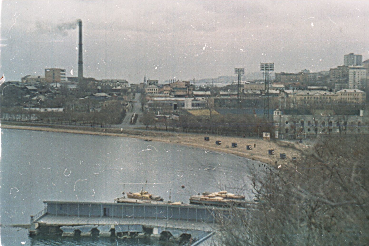 Владивосток спортивная гавань 1960