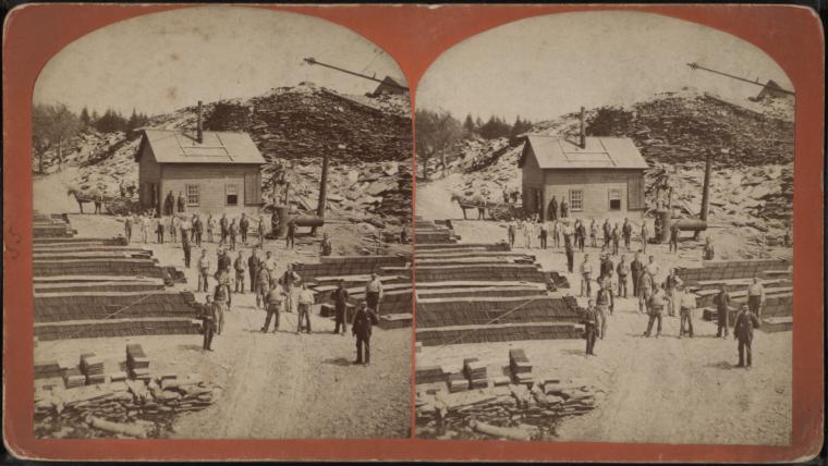 File:(View of a Slate Factory, Middle Granville, N.Y.) (3991174662).jpg