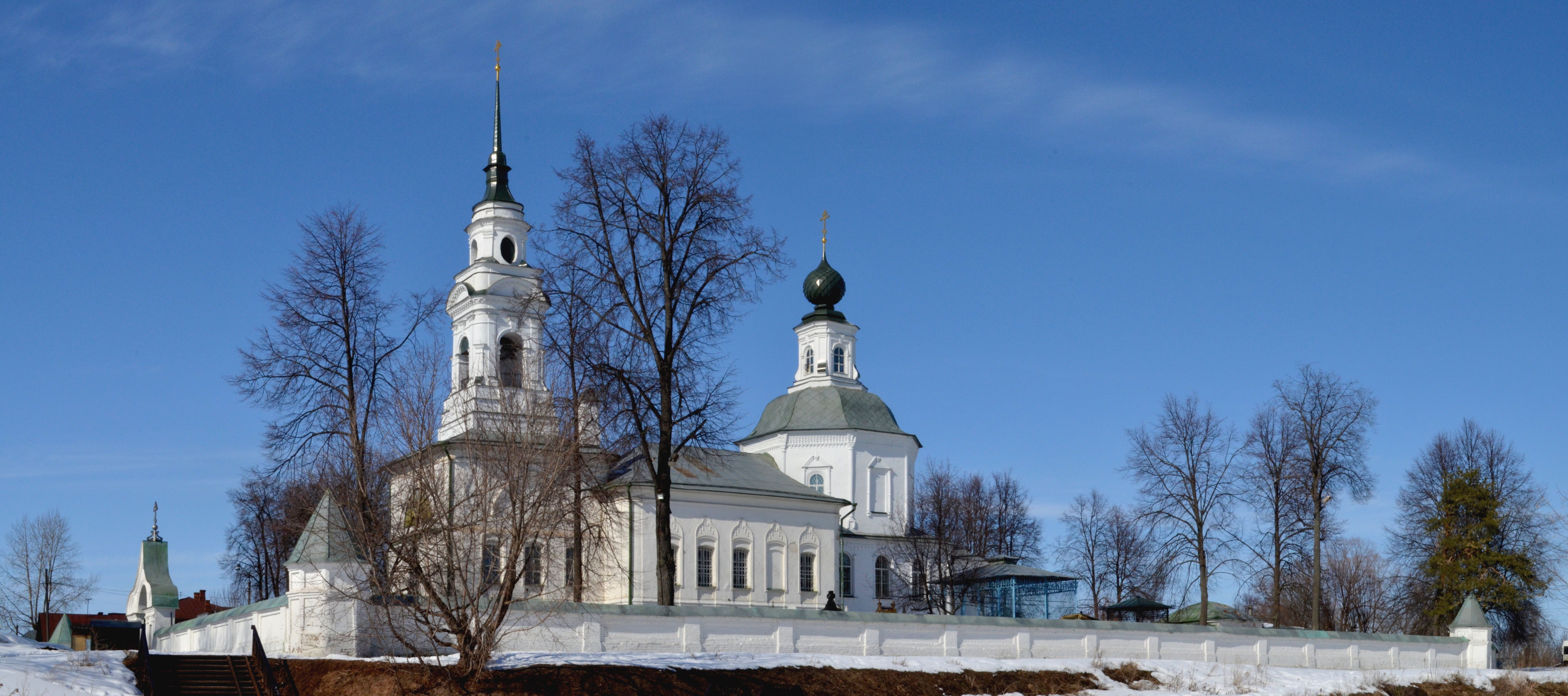 Церковь на запрудне в костроме