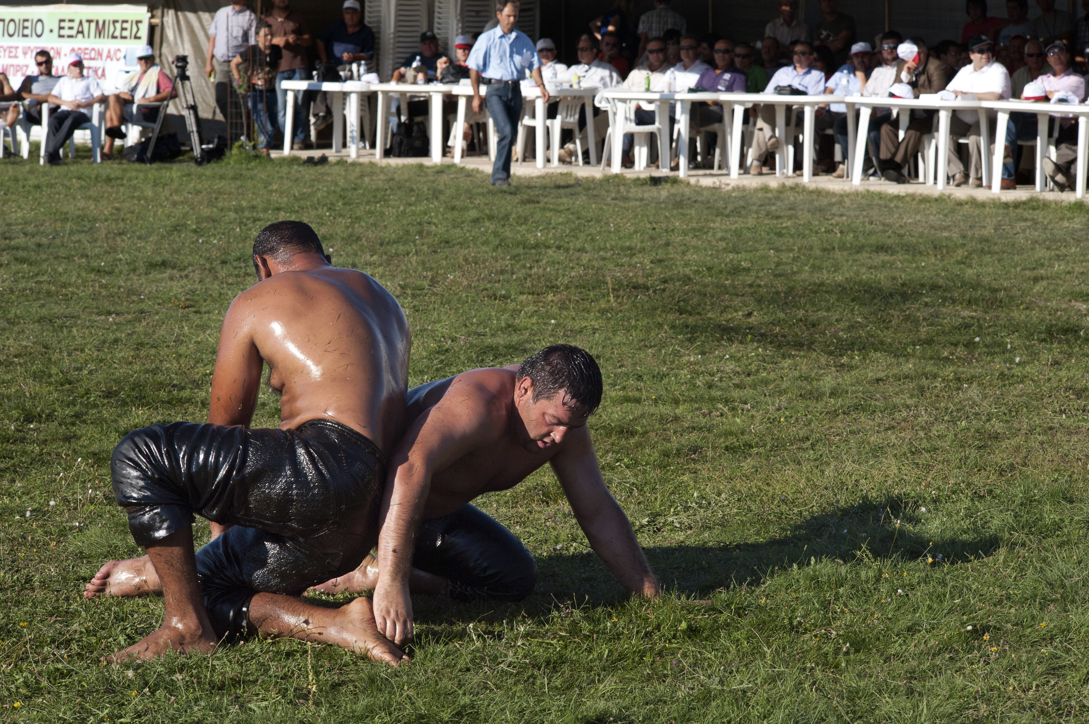 20110911 Oil wrestling Alantepe Rhodope Thrace Greece 1.jpg. 