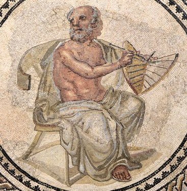 Anaximander Mosaic (cropped, with sundial).jpg