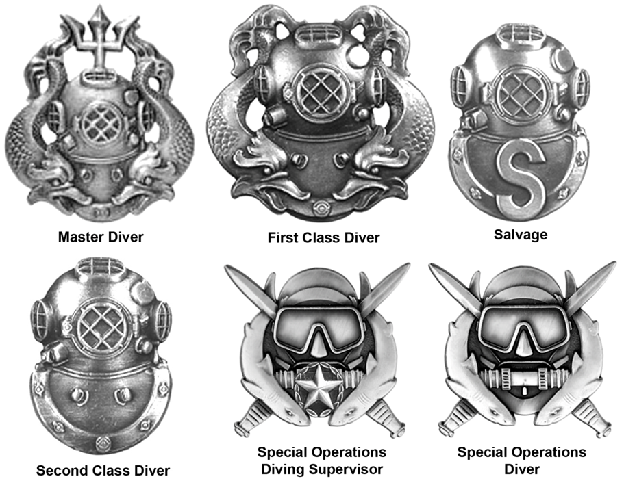 US Army Scuba Diver Badge Bundle