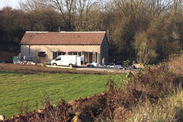 File:Barn conversion in progress - geograph.org.uk - 632848.jpg