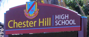 How to get to Chester Hill High School with public transport- About the place