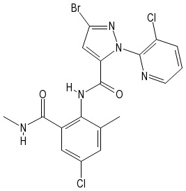 Chlorantraniliprole chemical compound