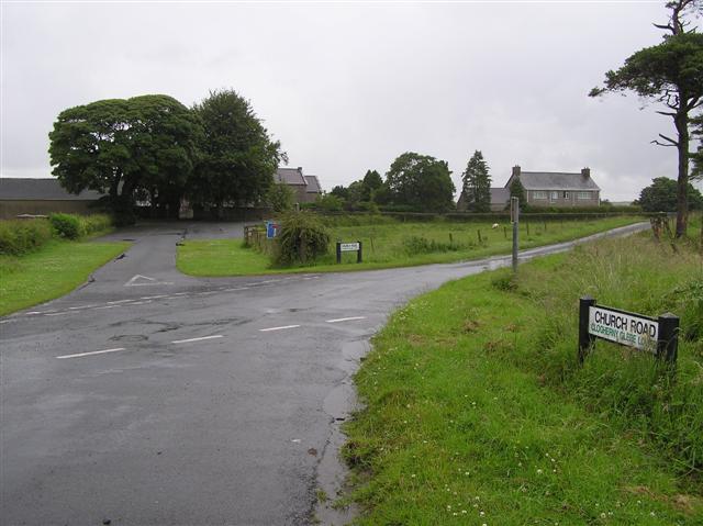 File:Church Road, Clogherny Glebe Lower - geograph.org.uk - 1387972.jpg