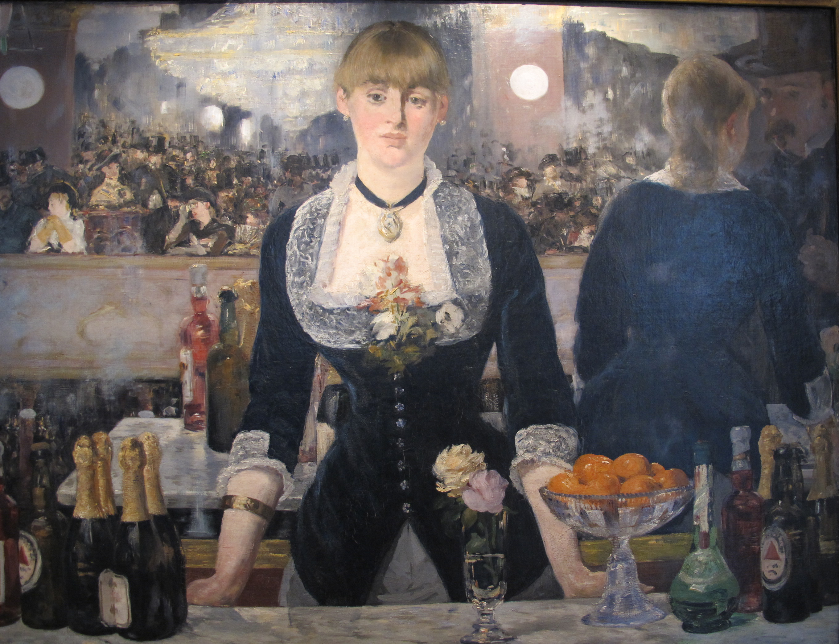 a bar at the folies bergere