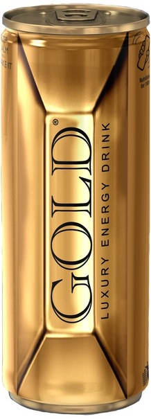 GOLD Luxury Energy Drink CAN