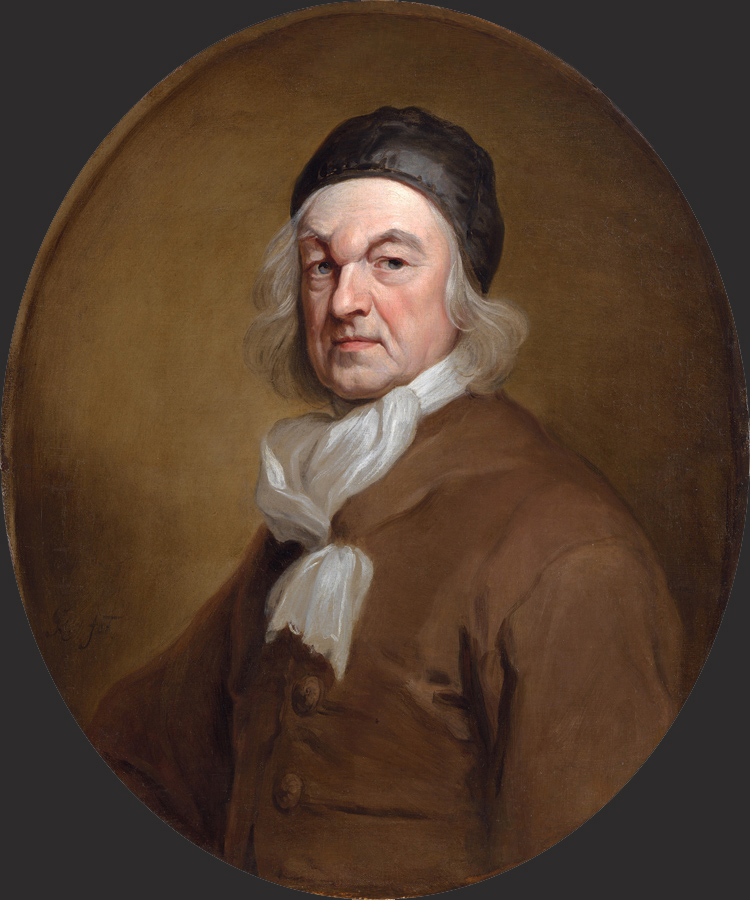 Charles de Saint-Évremond, Porträt von [[Godfrey Kneller