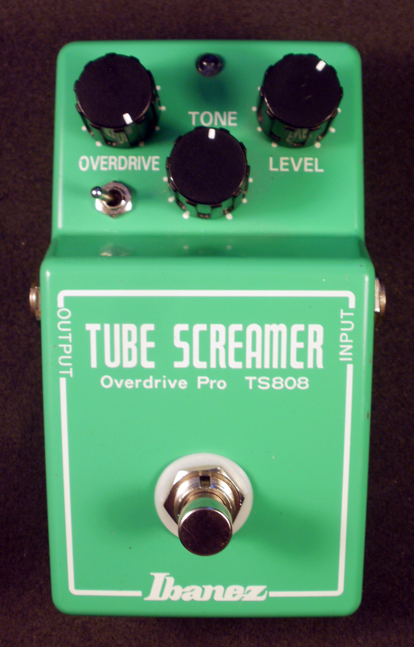File:Ibanez TS-808 Tube Screamer Overdrive Pro (True bypass Mod