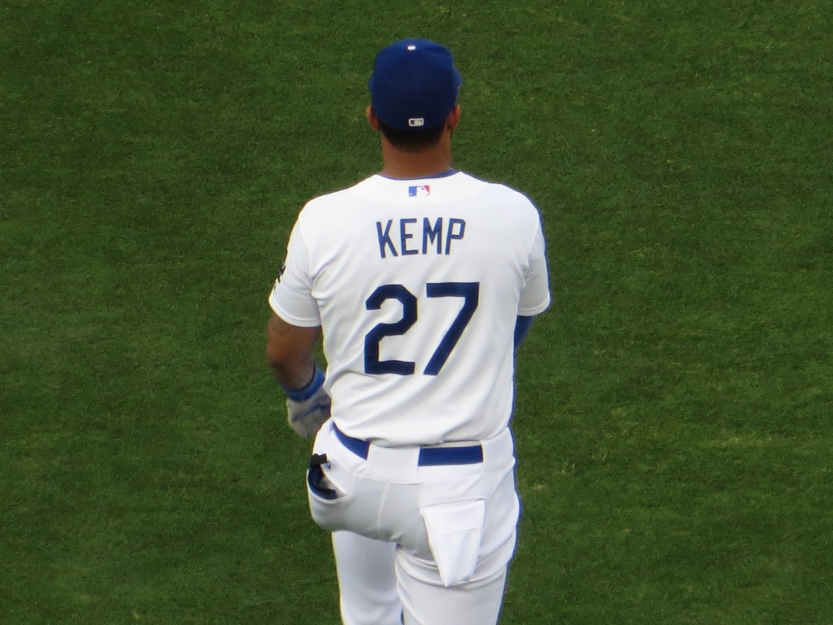 File:Matt Kemp, Los Angeles Dodgers, Dodger Stadium, Los Angeles,  California (14331273339).jpg - Wikimedia Commons