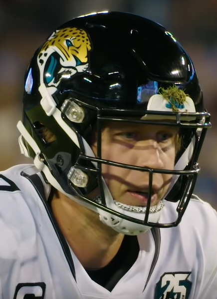Foles with the Jaguars in 2019