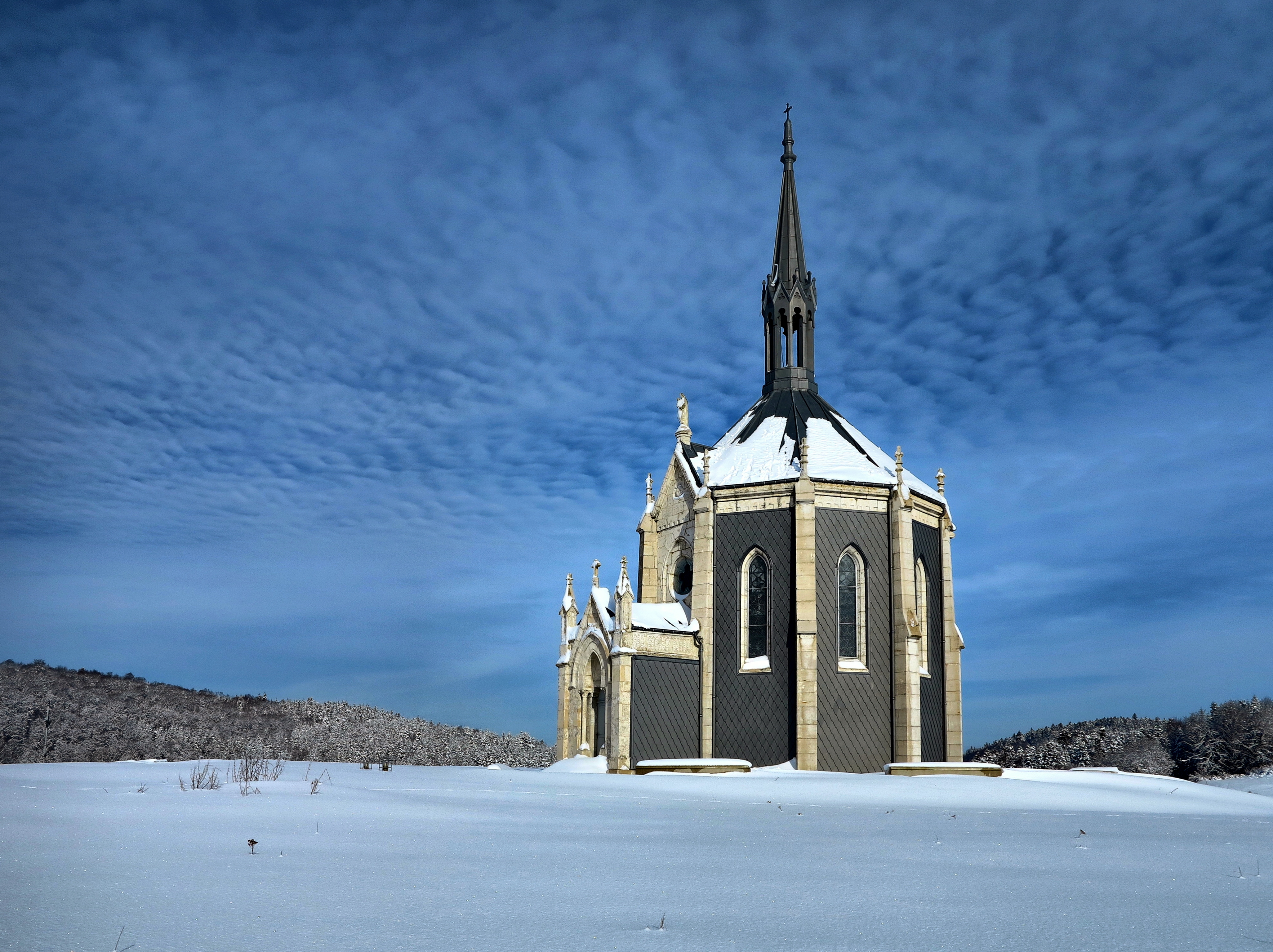 Chapelle Notre-Dame des Anges  France Bourgogne-Franche-Comté Doubs Ouhans 25520
