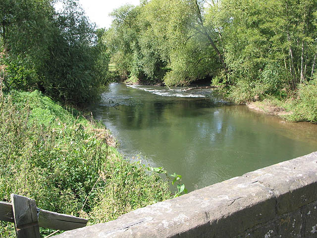 River Lugg from Mordiford Bridge - geograph.org.uk - 537746