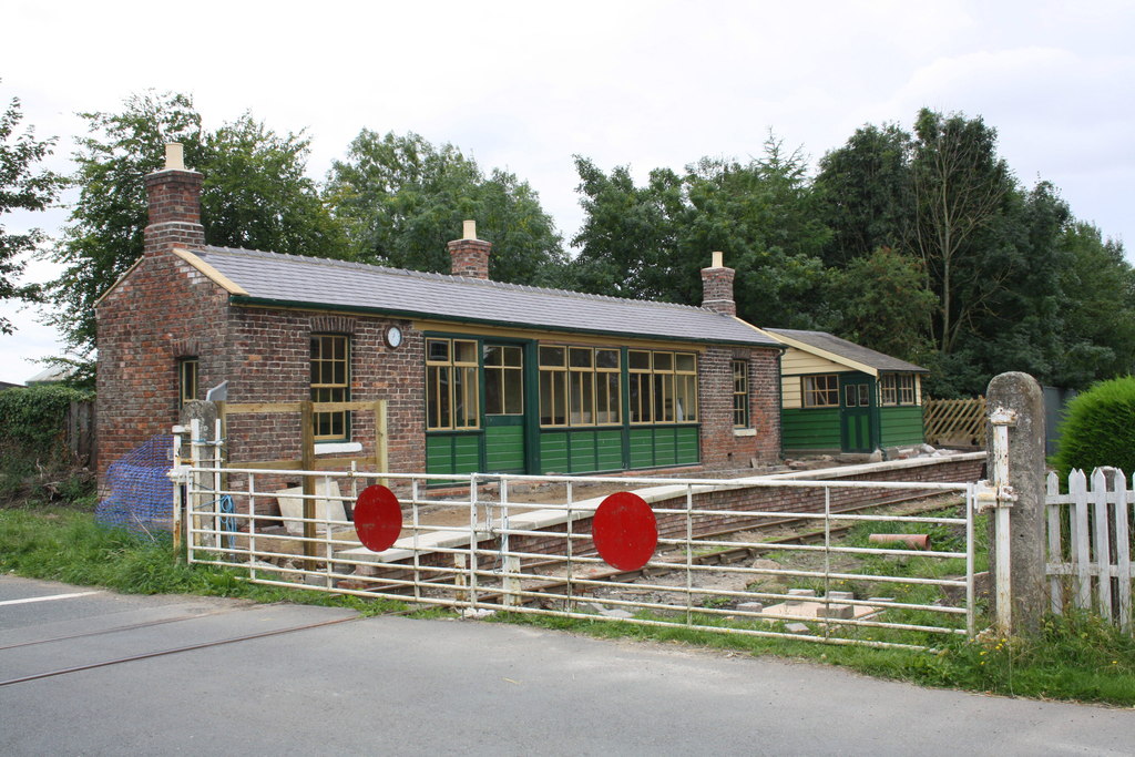 Scruton railway station