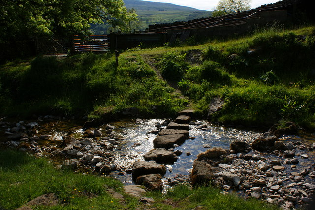 Stepping stones - geograph.org.uk - 1351558