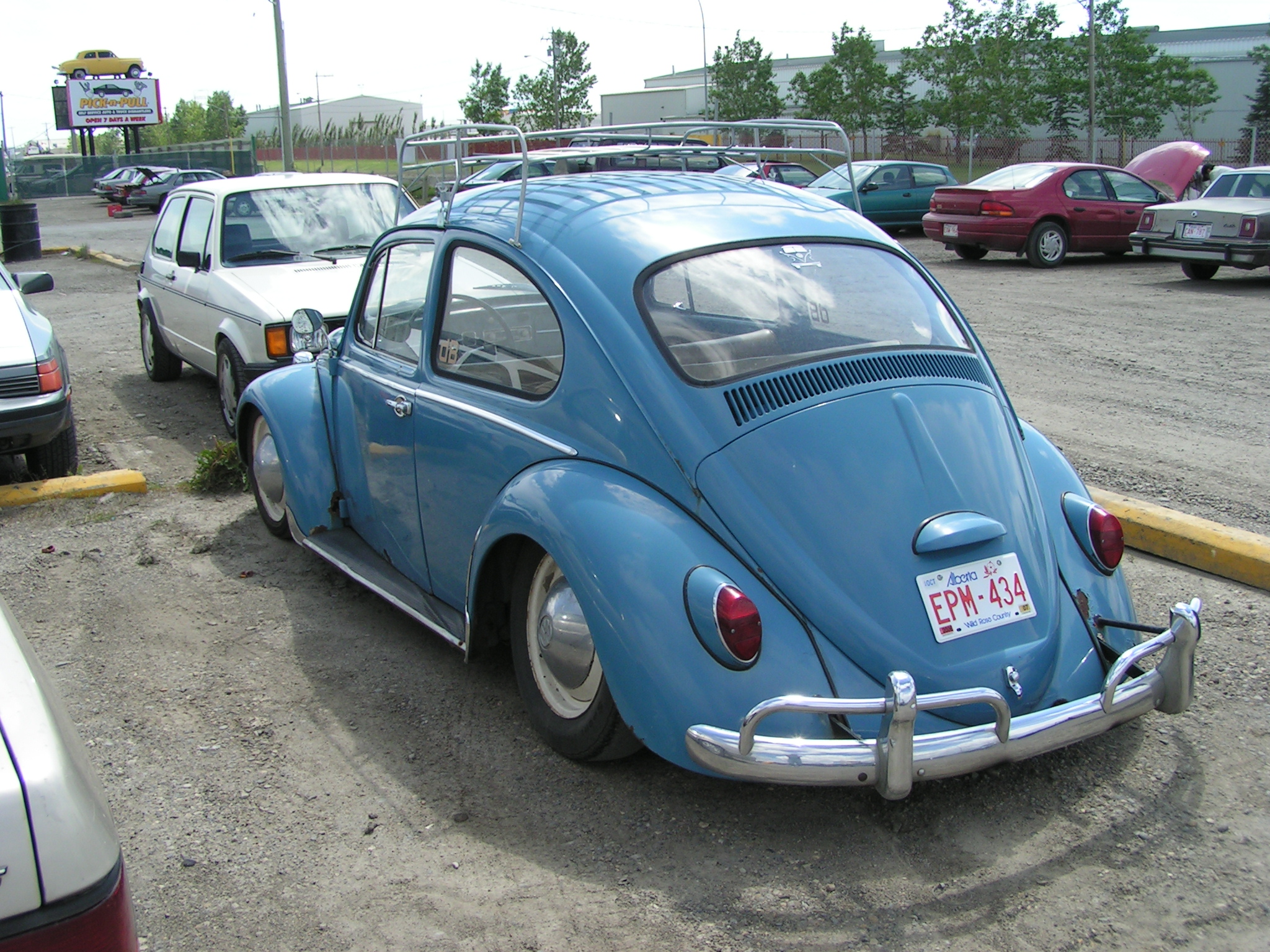 VW Beetle a4 ретростиль