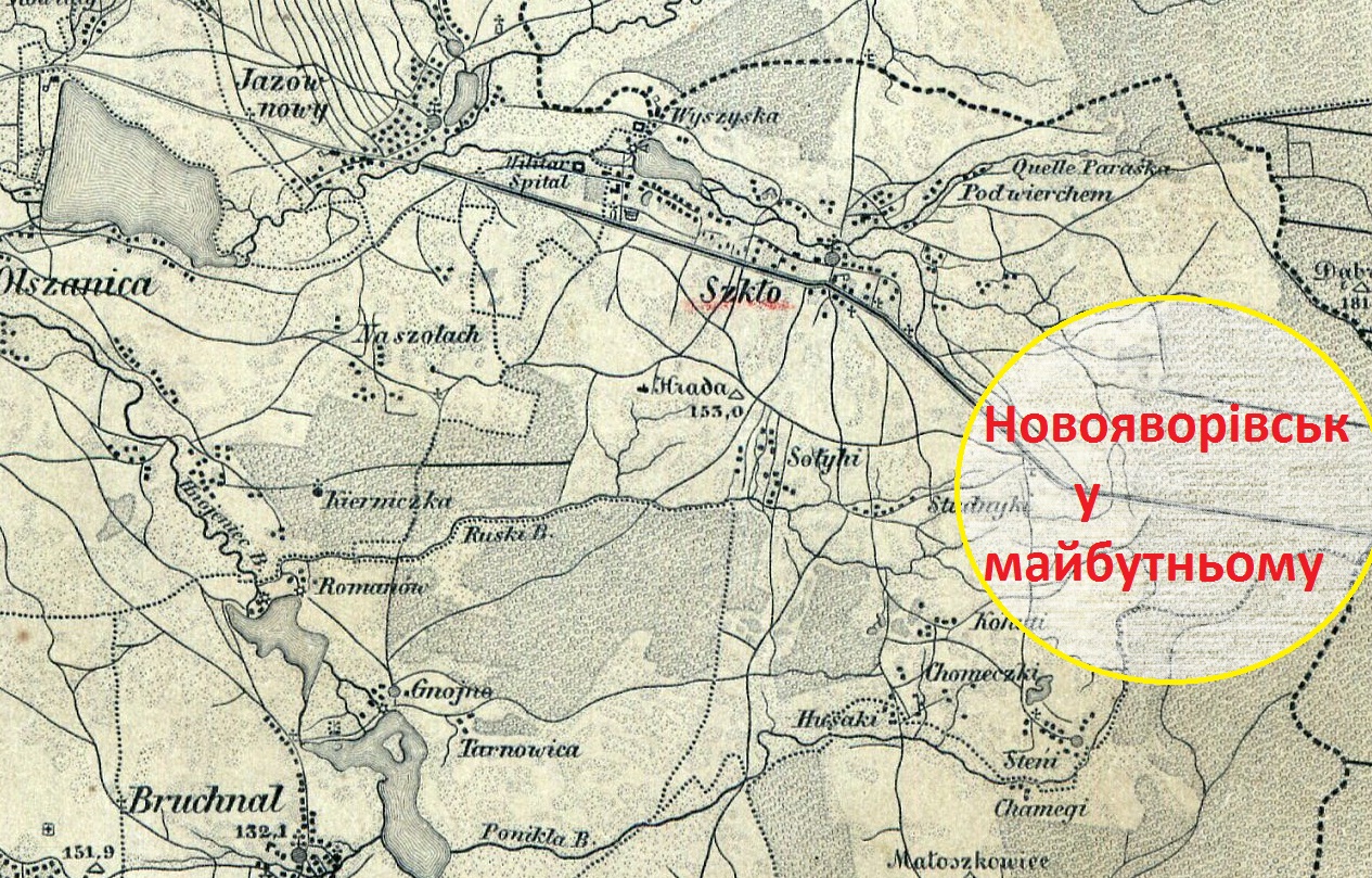 Файл:Новояворівськ польська карта.jpg - Вікіпедія