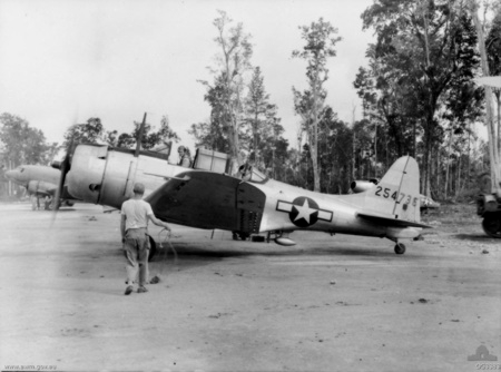 File:A-24B HQ 13th AF on Morotai 1945.jpg