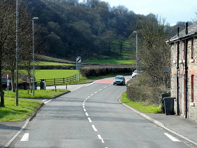 File:A470 Leaving Erwood - geograph.org.uk - 5330647.jpg